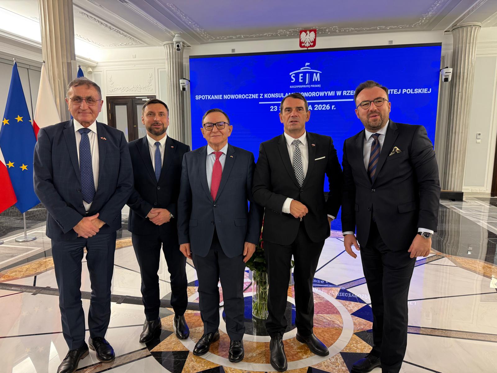 Noworoczne Spotkanie z Konsulami Honorowymi Akredytowanymi w Sejmie RP
