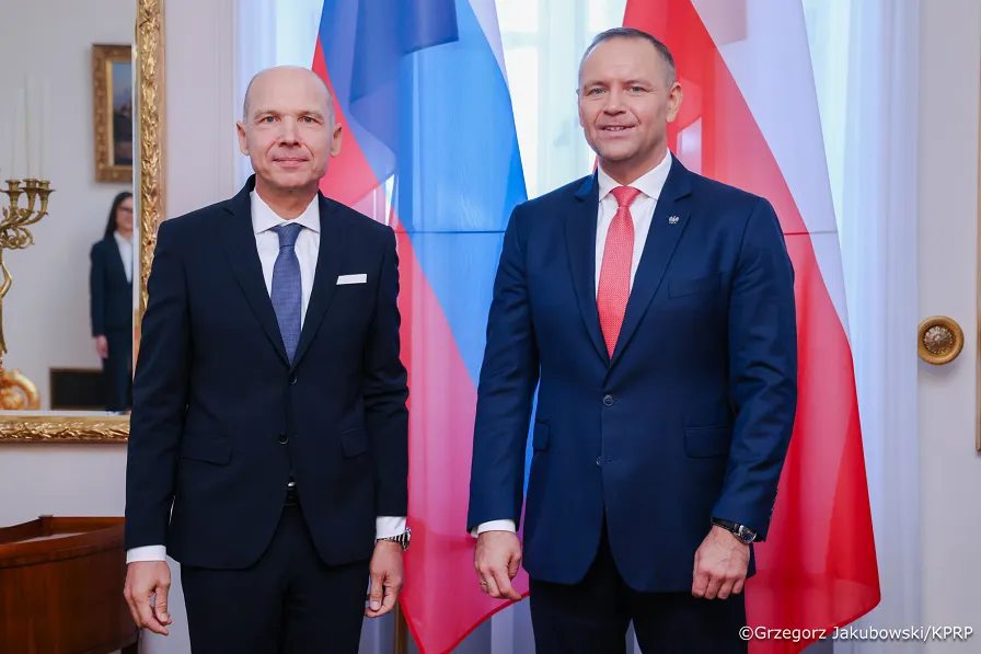 Andrej Slapničar nowym Ambasadorem Republiki Słowenii w Polsce